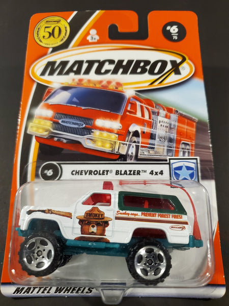 Matchbox - 4x4 Chevy Blazer - 2002 - Top CollectiblesDiecastMatchbox