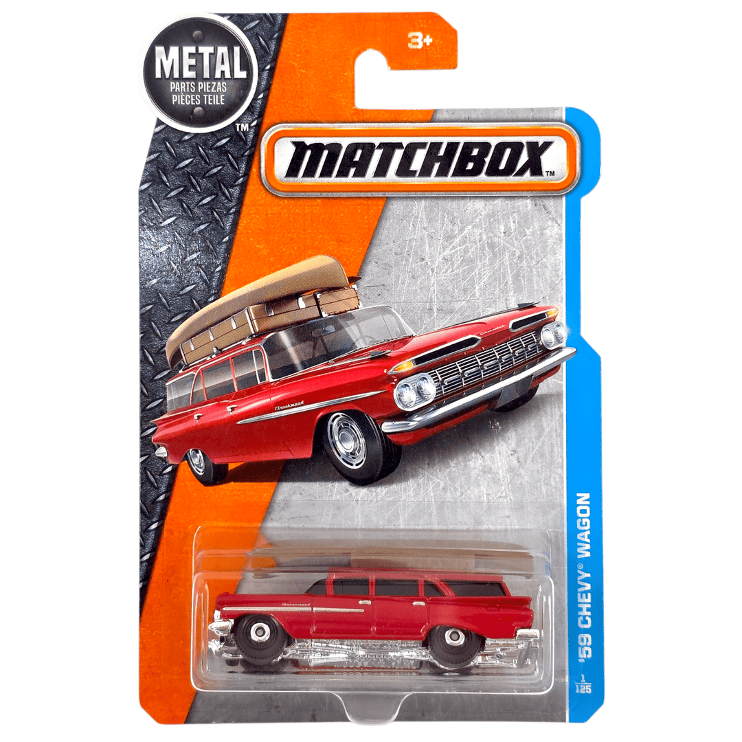 Matchbox - '59 Chevy Wagon - 2017 - Top CollectiblesDiecastMatchbox