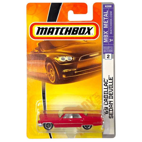 Matchbox - '69 Cadillac Sedan Deville - 2008 - Top CollectiblesDiecastMatchbox