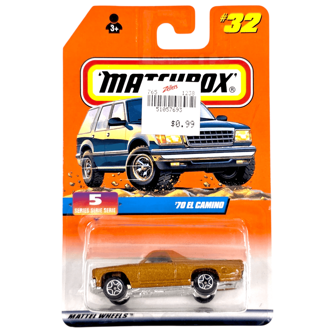 Matchbox - '70 Chevy El Camino - 1998 - Top CollectiblesDiecastMatchbox