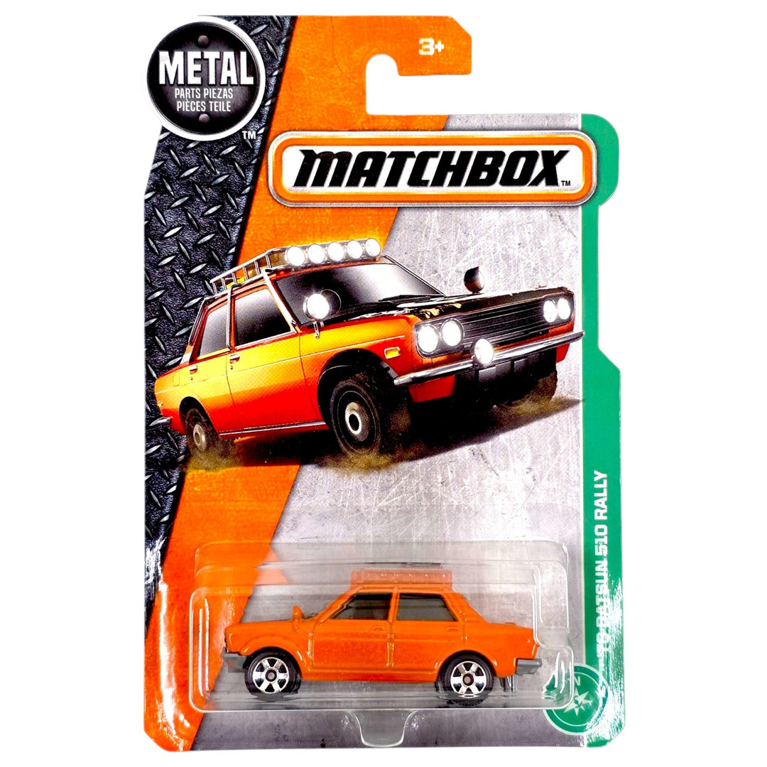Matchbox - '70 Datsun 510 Rally - 2017 - Top CollectiblesDiecastMatchbox