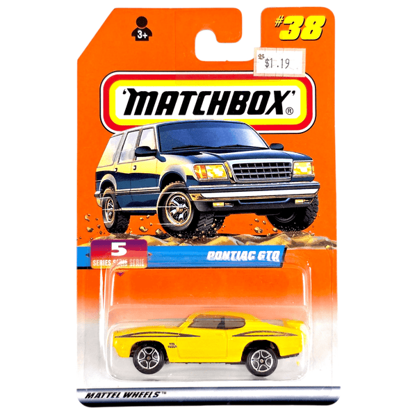 Matchbox - '70 Pontiac GTO - 1998 - Top CollectiblesDiecastMatchbox