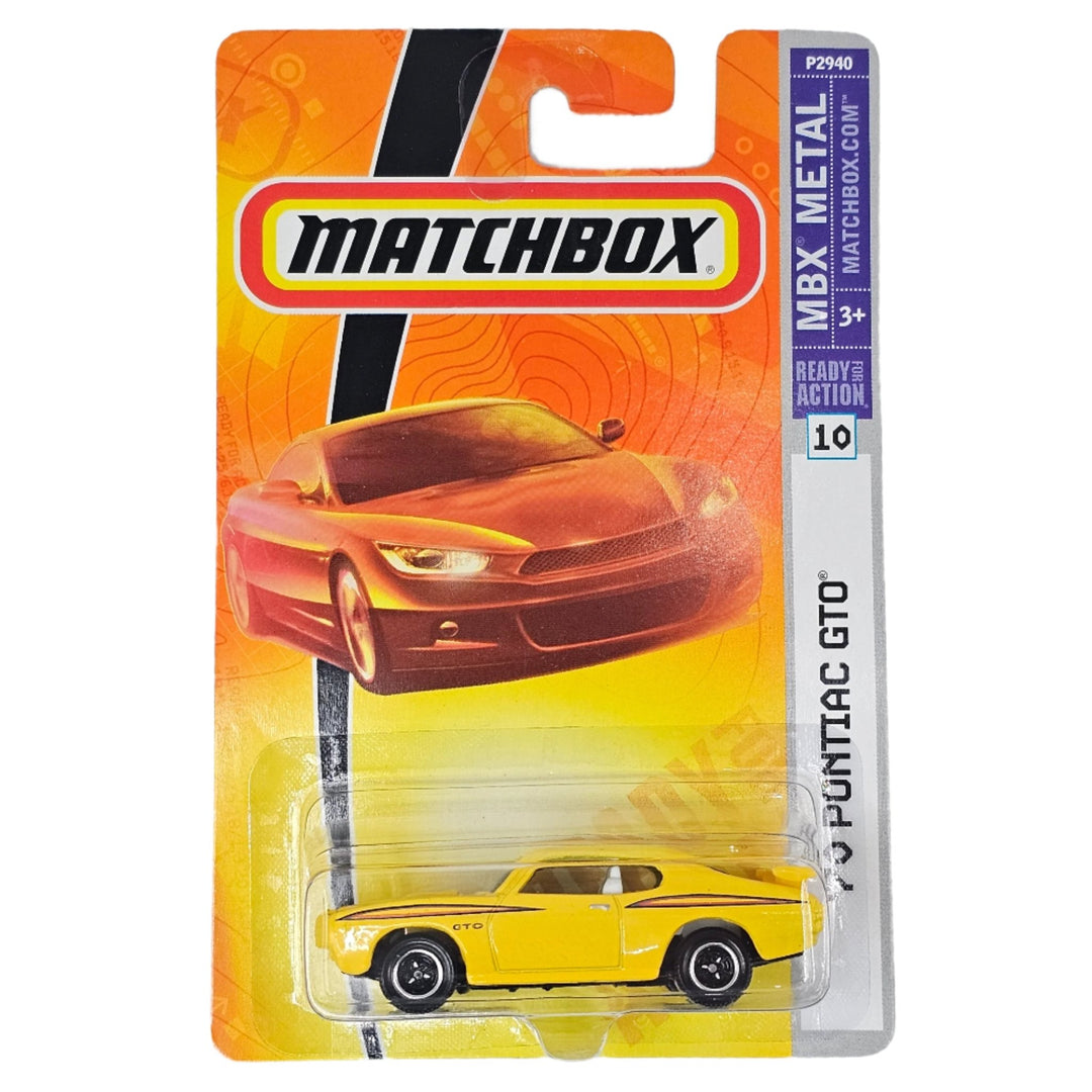 Matchbox - '70 Pontiac GTO - 2009 - Top CollectiblesDiecastMatchbox
