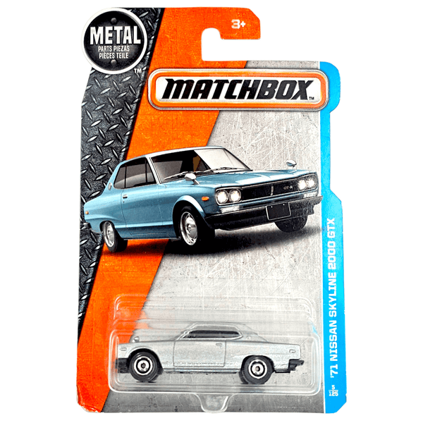 Matchbox - '71 Nissan Skyline 2000 GTX - 2017 - Top CollectiblesDiecastMatchbox
