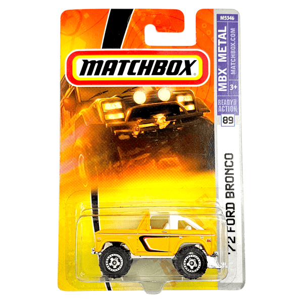 Matchbox - '72 Ford Bronco 4x4 - 2008 - Top CollectiblesDiecastMatchbox