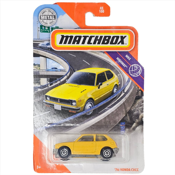 Matchbox - '76 Honda CVCC - 2020 - Top CollectiblesDiecastMatchbox