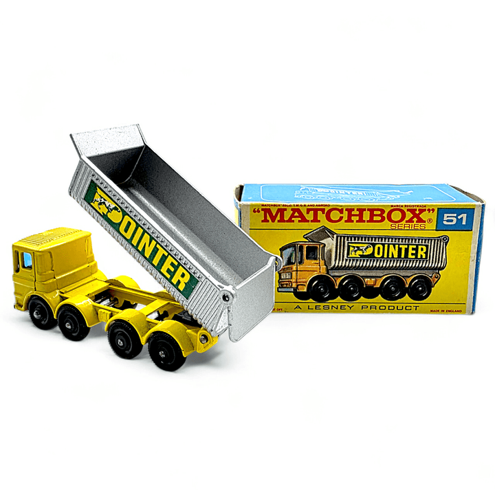 Matchbox - 8 Wheel Tipper - 1969 *Original Box* - Top CollectiblesDiecastMatchbox