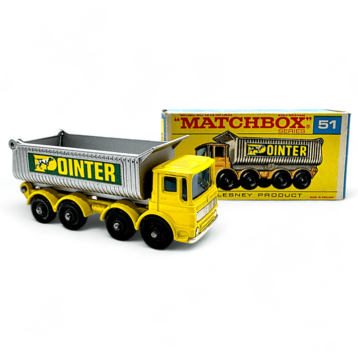 Matchbox - 8 Wheel Tipper - 1969 *Original Box* - Top CollectiblesDiecastMatchbox