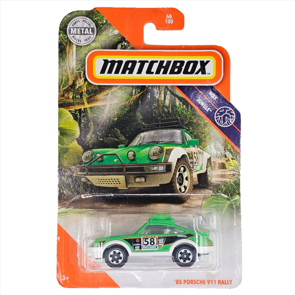 Matchbox - '85 Porsche 911 Rally - 2020 - Top CollectiblesDiecastMatchbox