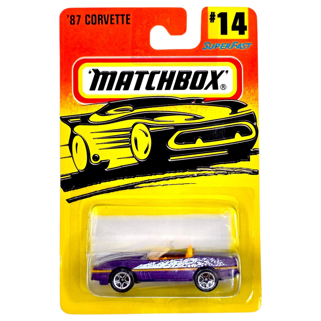 Matchbox - '87 Corvette - 1997 - Top CollectiblesDiecastMatchbox
