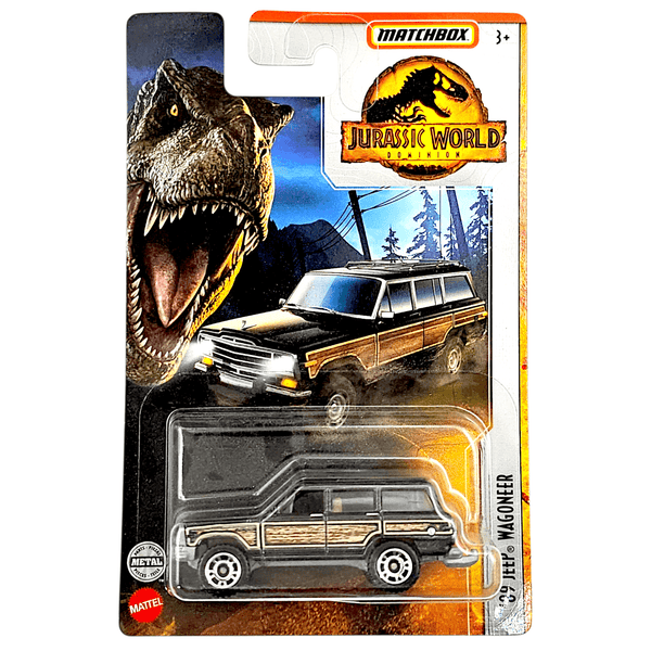 Matchbox - '89 Jeep Wagoneer - 2022 Jurassic World Dominion Series - Top CollectiblesDiecastMatchbox