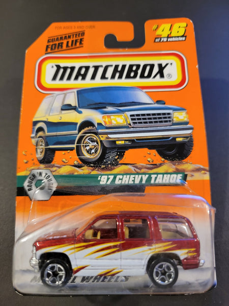 Matchbox - '97 Chevy Tahoe - 1998 - Top CollectiblesDiecastMatchbox