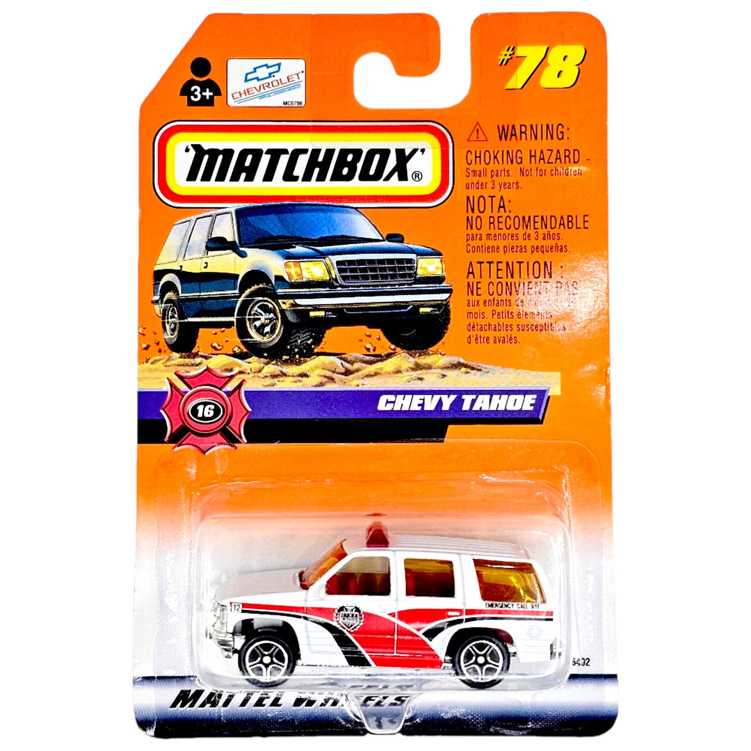 Matchbox - '97 Chevy Tahoe - 1999 - Top CollectiblesDiecastMatchbox
