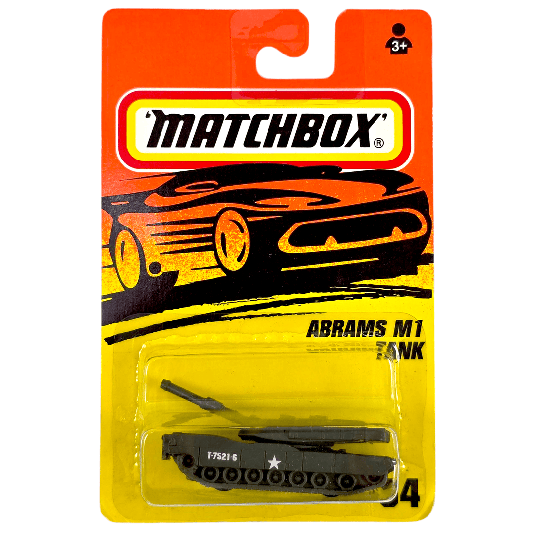 Matchbox - Abrams M1 Tank - 1996 - Top CollectiblesDiecastMatchbox