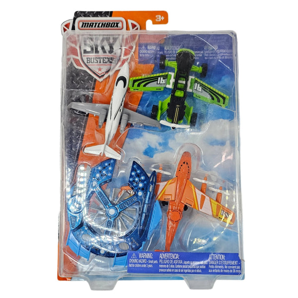 Matchbox - Airplane Pack - 2017 Sky Busters Series - Top CollectiblesDiecastMatchbox