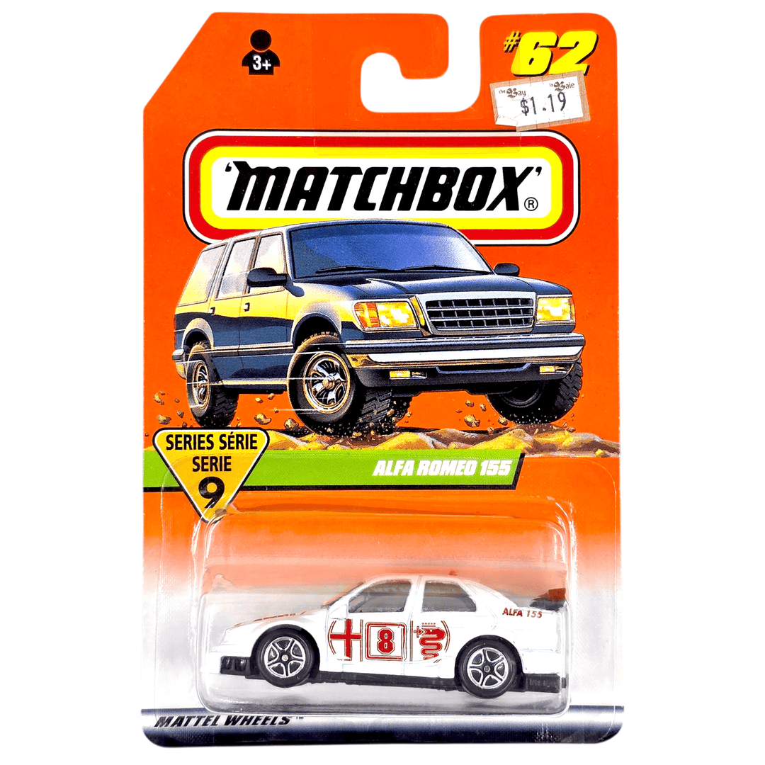 Matchbox - Alfa Romeo 155 - 1998 - Top CollectiblesDiecastMatchbox
