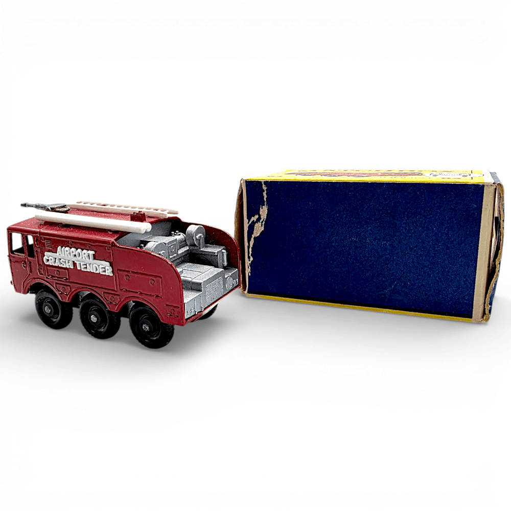 Matchbox - Alvis Salamander Foamite Crash Tender - 1965 *Original Box* - Top CollectiblesDiecastMatchbox