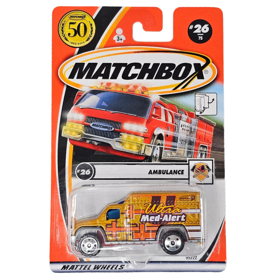 Matchbox - Ambulance - 2002 - Top CollectiblesDiecastMatchbox