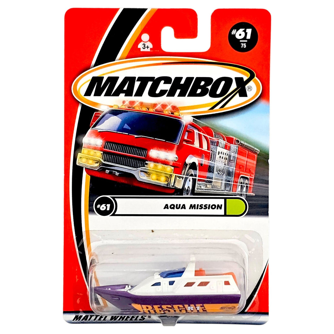 Matchbox - Aqua Mission - 2001 - Top CollectiblesDiecastMatchbox