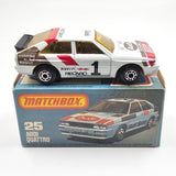 Matchbox - Audi Quattro - 1984 *Original Box* - Top CollectiblesDiecastMatchbox