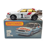 Matchbox - Audi Quattro - 1984 *Original Box* - Top CollectiblesDiecastMatchbox