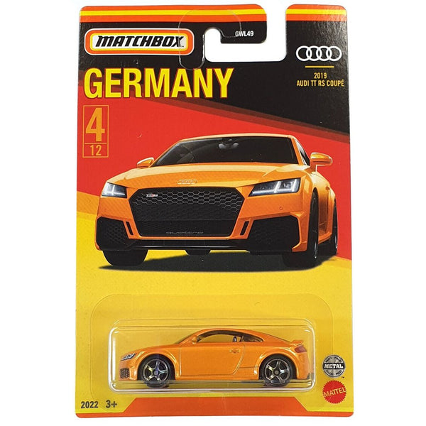 Matchbox - Audi TT RS Coupe - 2022 Germany Collection Serie - Top CollectiblesDiecastMatchbox