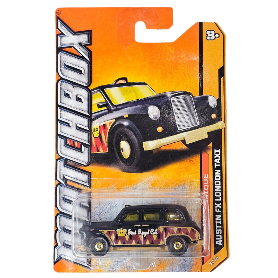 Matchbox - Austin FX London Taxi - 2012 - Top CollectiblesDiecastMatchbox