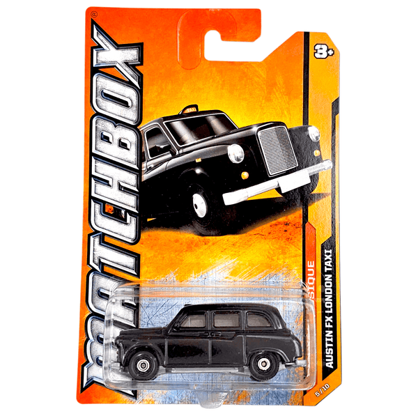 Matchbox - Austin FX London Taxi - 2012 - Top CollectiblesDiecastMatchbox