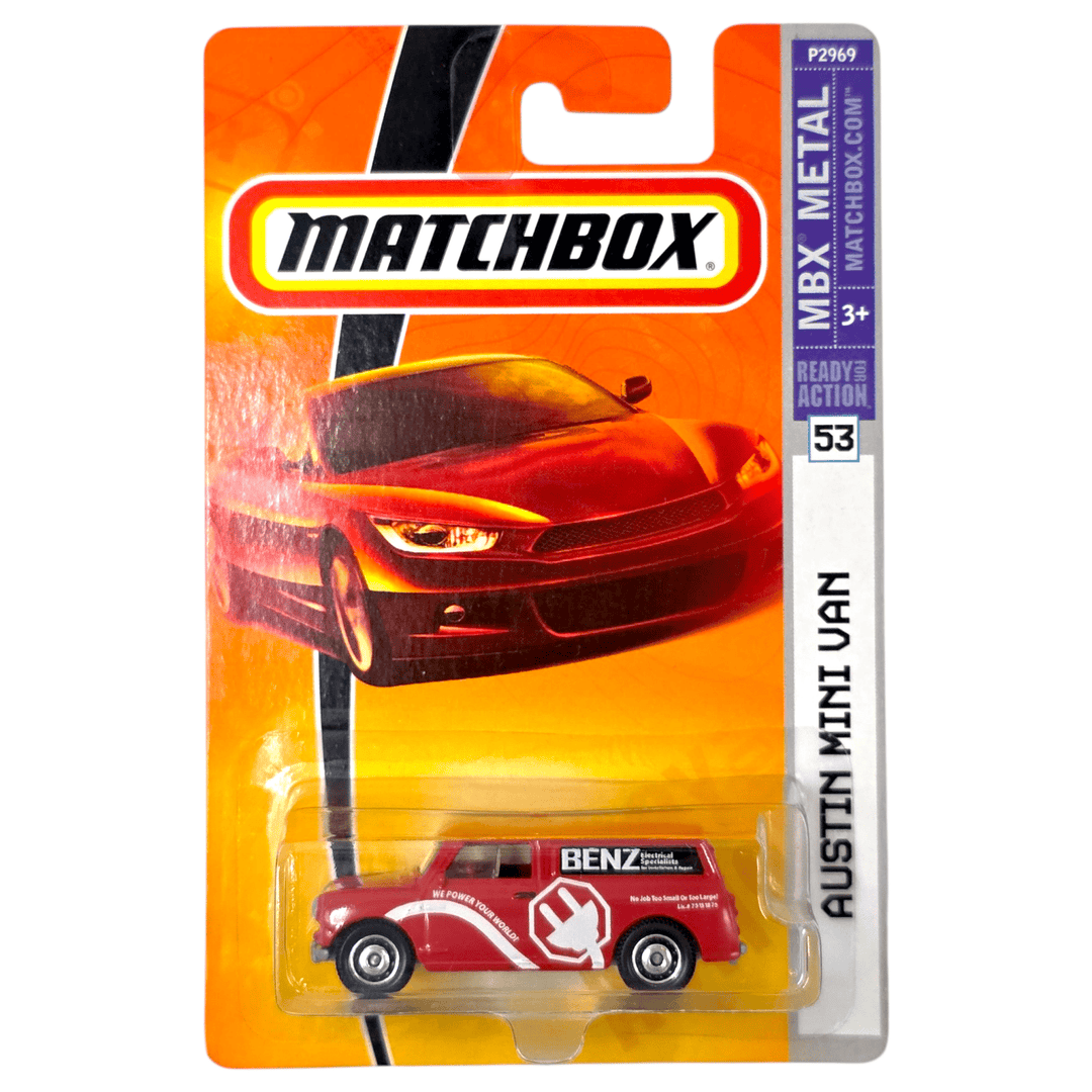 Matchbox - Austin Mini Van - 2009 - Top CollectiblesDiecastMatchbox