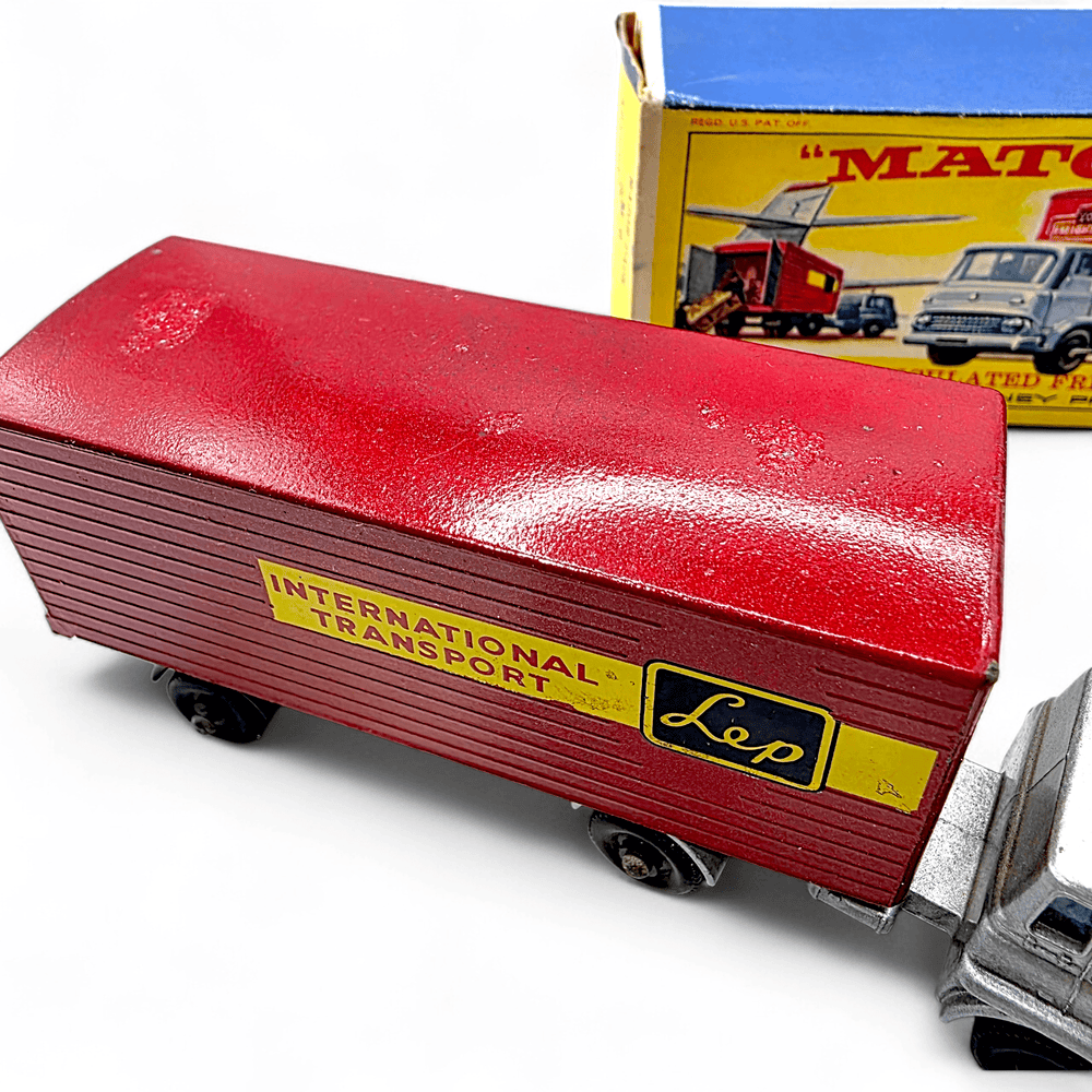 Matchbox - Bedford Tractor & York Freightmaster Trailer - 1965 Major Packs Series *Original Box* - Top CollectiblesDiecastMatchbox