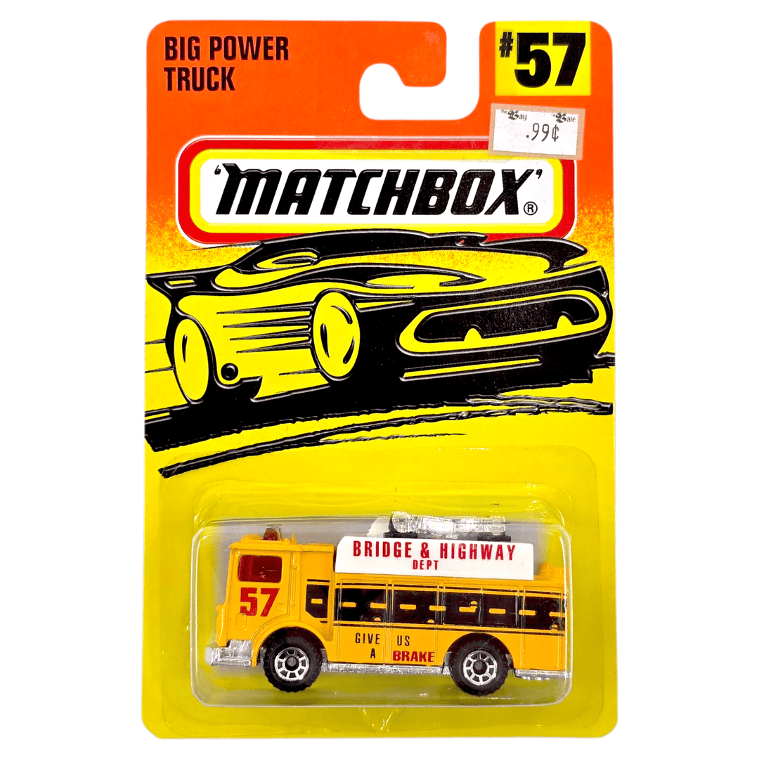 Matchbox - Big Power Truck - 1997 - Top CollectiblesDiecastMatchbox