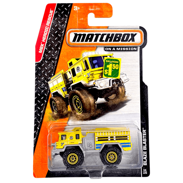 Matchbox - Blaze Blaster - 2014 - Top CollectiblesDiecastMatchbox