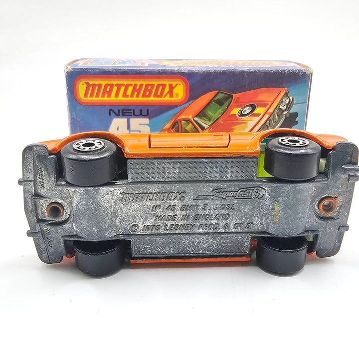 Matchbox - BMW 3.0 CSL - 1976 *Original Box* - Top CollectiblesDiecastMatchbox