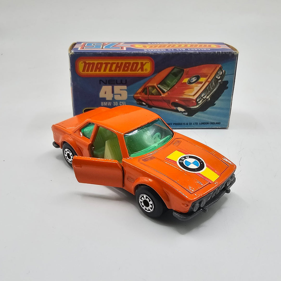 Matchbox - BMW 3.0 CSL - 1976 *Original Box* - Top CollectiblesDiecastMatchbox