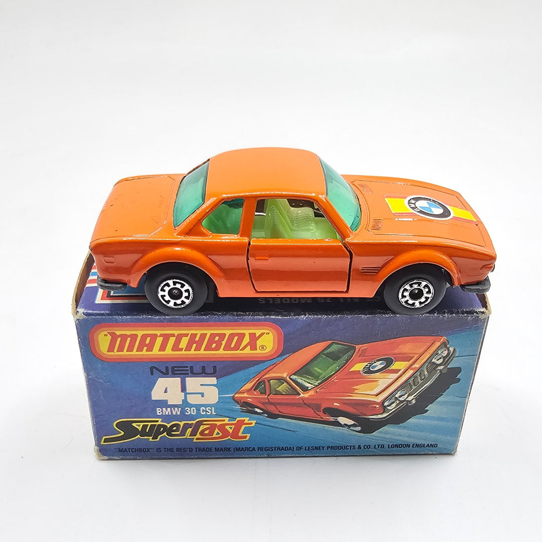 Matchbox - BMW 3.0 CSL - 1976 *Original Box* - Top CollectiblesDiecastMatchbox