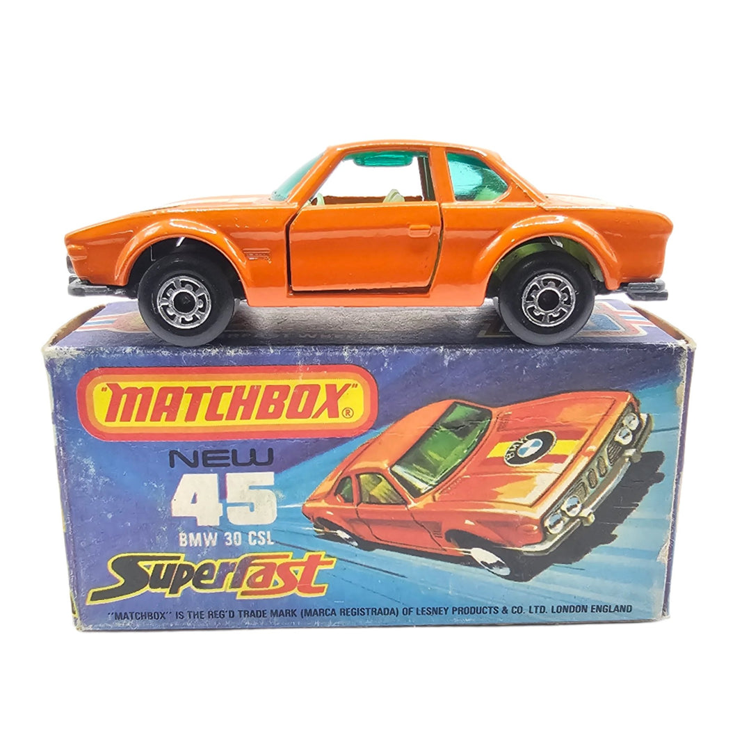 Matchbox - BMW 3.0 CSL - 1976 *Original Box* - Top CollectiblesDiecastMatchbox