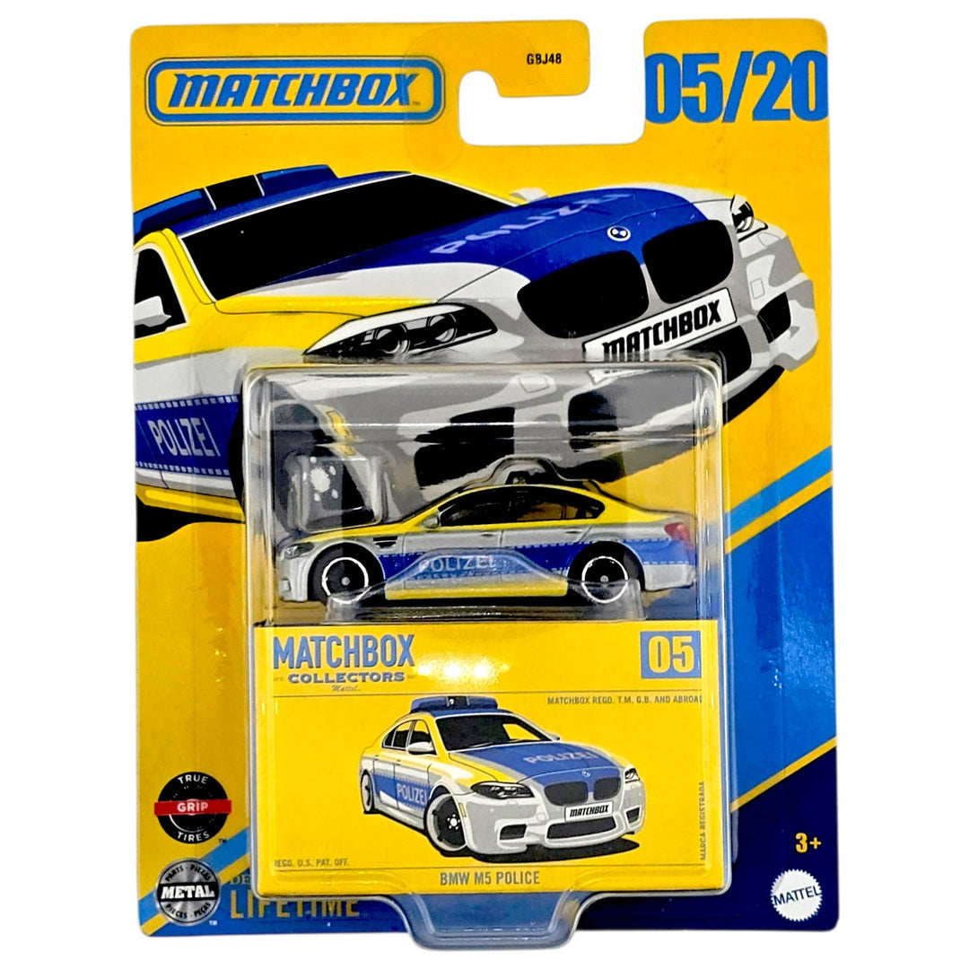 Matchbox - BMW M5 Police - 2025 Collectors Series - Top CollectiblesDiecastMatchbox