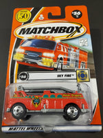 Matchbox - Bucket Fire Truck - 2002 - Top CollectiblesDiecastMatchbox