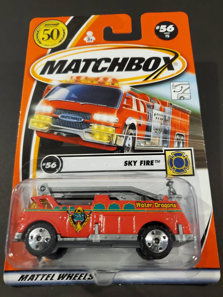 Matchbox - Bucket Fire Truck - 2002 - Top CollectiblesDiecastMatchbox