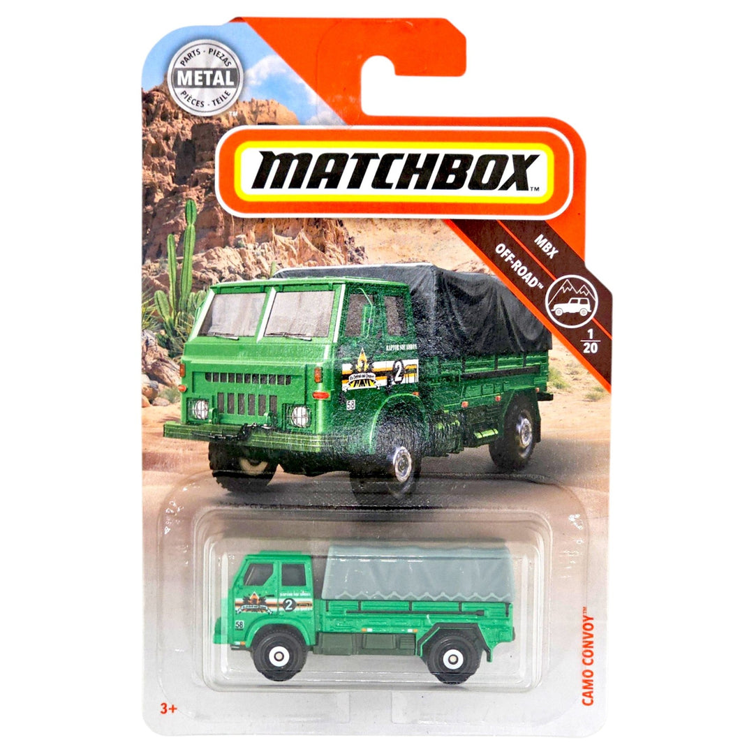 Matchbox - Camo Convoy - 2019 - Top CollectiblesDiecastMatchbox