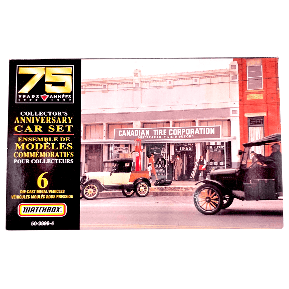 Matchbox - Canadian Tire 75 Years Anniversary 6 - Car Set - 1997 - Top CollectiblesDiecastMatchbox