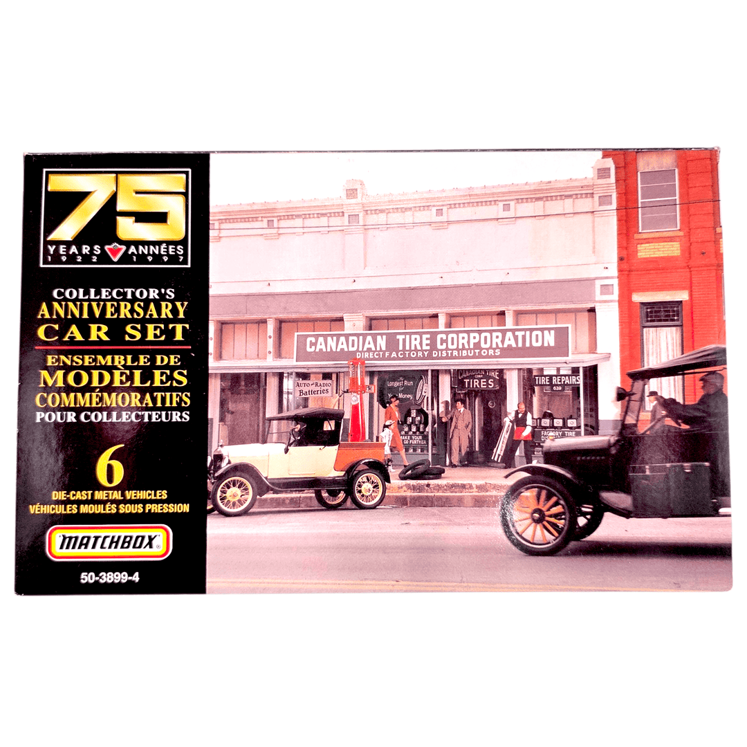 Matchbox - Canadian Tire 75 Years Anniversary 6 - Car Set - 1997 - Top CollectiblesDiecastMatchbox