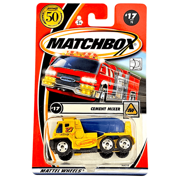 Matchbox - Cement Mixer (2001) - 2002 - Top CollectiblesDiecastMatchbox