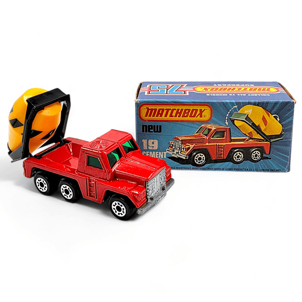 Matchbox - Cement Truck - 1977 *Original Box* - Top CollectiblesDiecastMatchbox