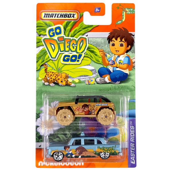 Matchbox - Checker Taxi & Jeep Willys Concept - 2011 Diego Easter Rides 2 - Pack - Top CollectiblesDiecastMatchbox