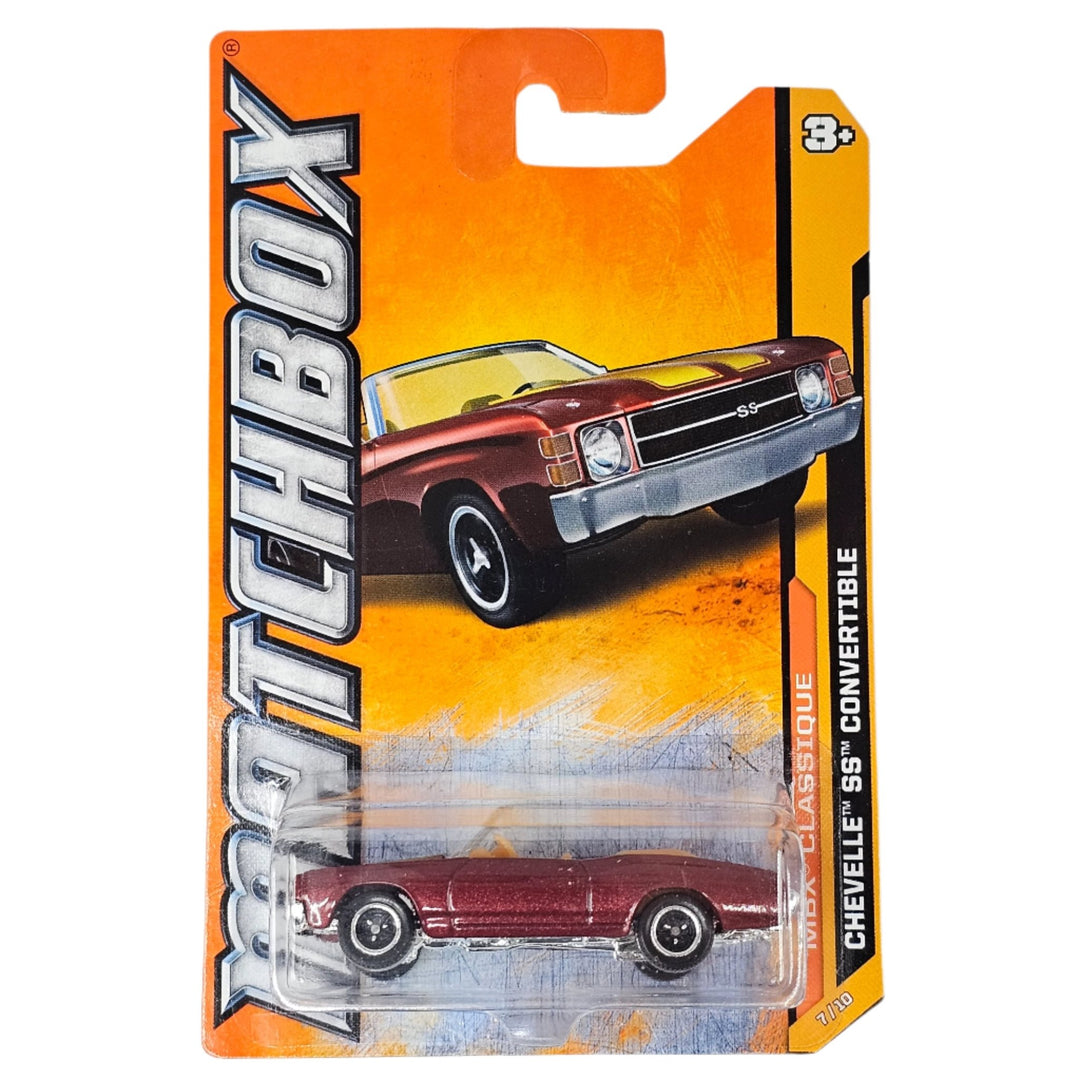 Matchbox - Chevelle SS Convertible - 2012 - Top CollectiblesDiecastMatchbox