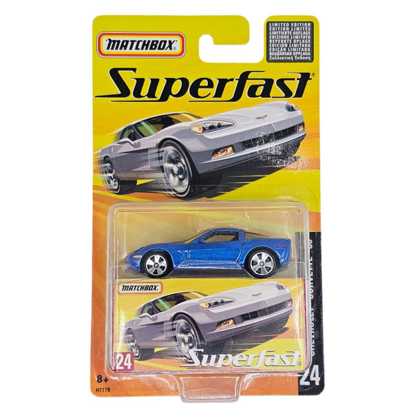 Matchbox - Chevrolet Corvette C6 - 2005 Superfast Series *International Version* - Top CollectiblesDiecastMatchbox