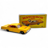 Matchbox - Chevrolet Impala Taxi - 1965 *Original Box - Red Interior* - Top CollectiblesDiecastMatchbox