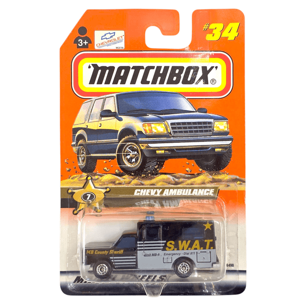 Matchbox - Chevy Ambulance - 1999 - Top CollectiblesDiecastMatchbox