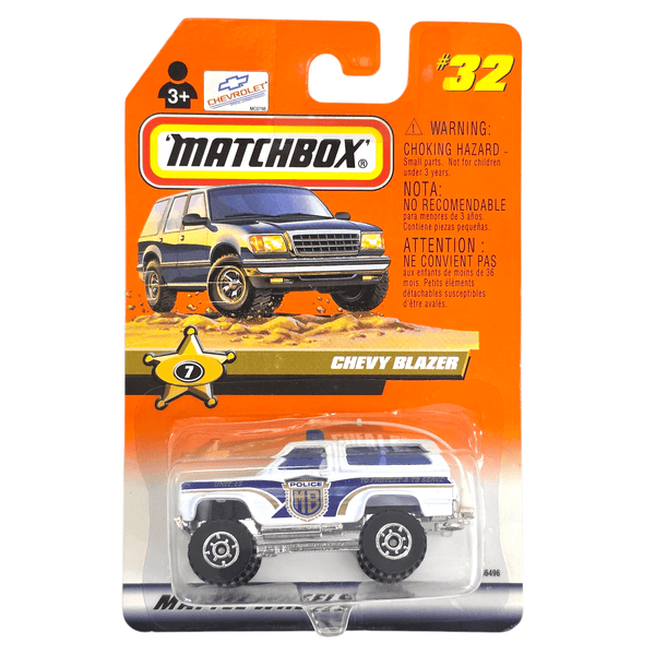 Matchbox - Chevy Blazer - 1999 - Top CollectiblesDiecastMatchbox
